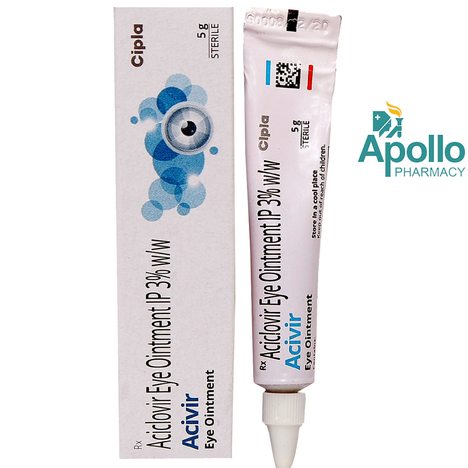 Acivir Eye Ointment 5 gm Price, Uses, Side Effects, Composition