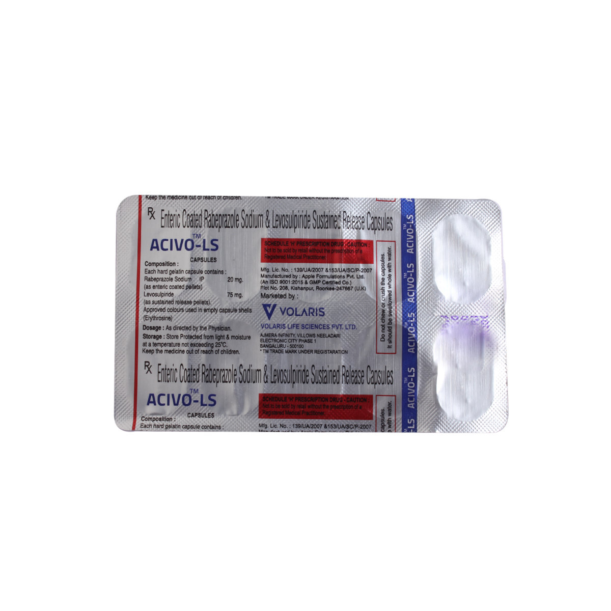 Acivo LS Capsule 10's, Pack of 10 Acivo LS Capsule 10's, Pack of 10