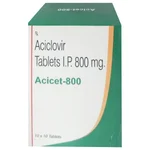 Acicet-800 Tablet 10's