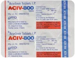 Aciv-800 Tablet 10's