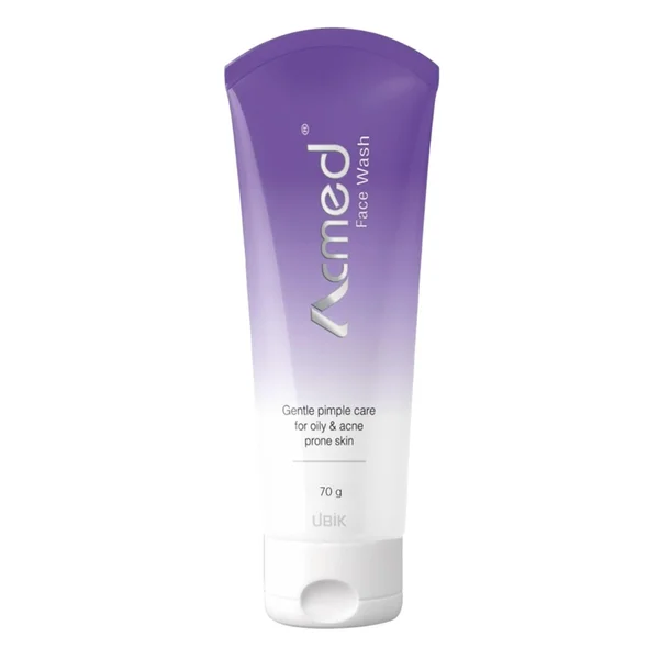 Acmed Gentle Pimple Clear Face Wash 70 gm | For Oily &amp; Acne Prone Skin, Pack of 1