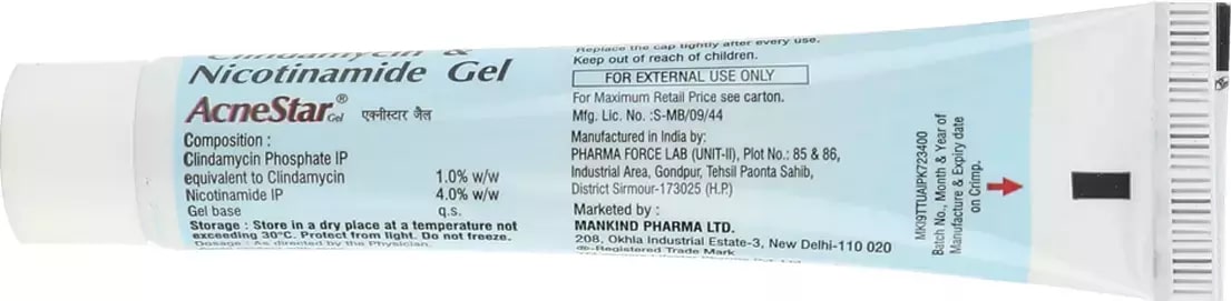 Acnestar Gel 15 gm, Pack of 1 GEL Acnestar Gel 15 gm, Pack of 1 GEL
