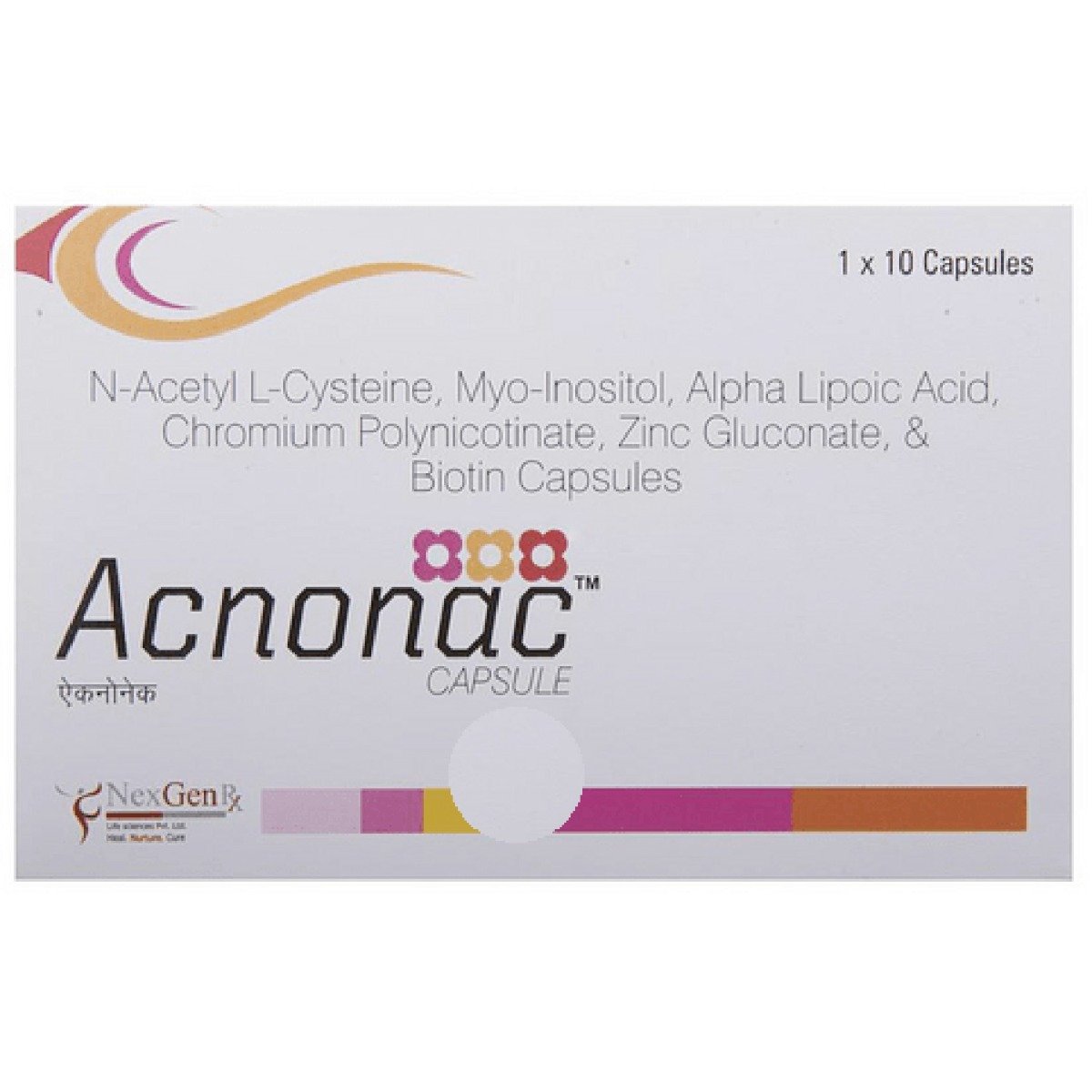 Acnonac Capsule 10's, Pack of 10 Acnonac Capsule 10's, Pack of 10
