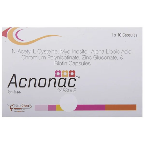 Acnonac Capsule 10's, Pack of 10