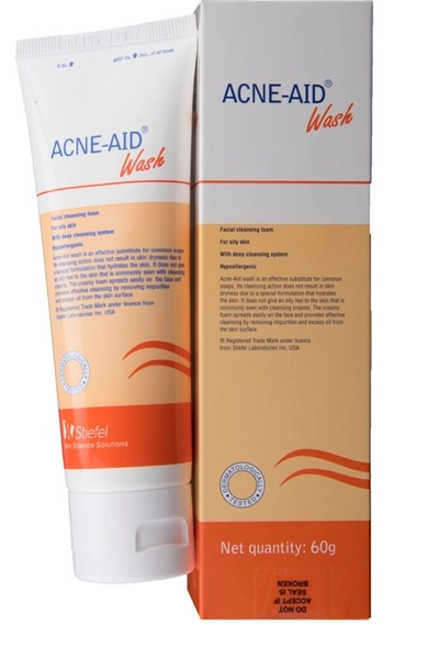 Acne-Aid Wash Facial Cleansing Foam 60 gm, Pack of 1