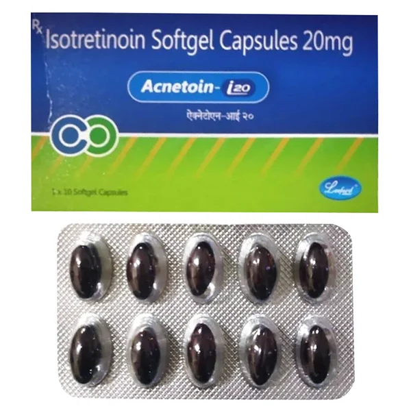 Acnetoin-I 20 Softgel Capsule 10's, Pack of 10 SoftgelsS