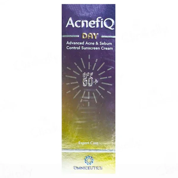 Acnefiq Day SPF 50+ Sun Screen Cream 50 gm