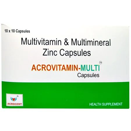 Acrovitamin-Multi Capsule 10's