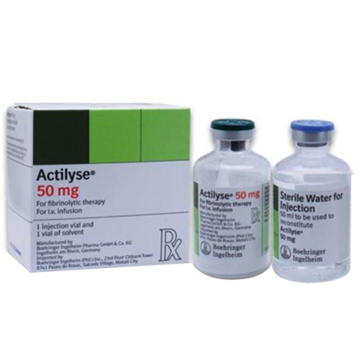 Buy Actilyse 50 mg Injection Online