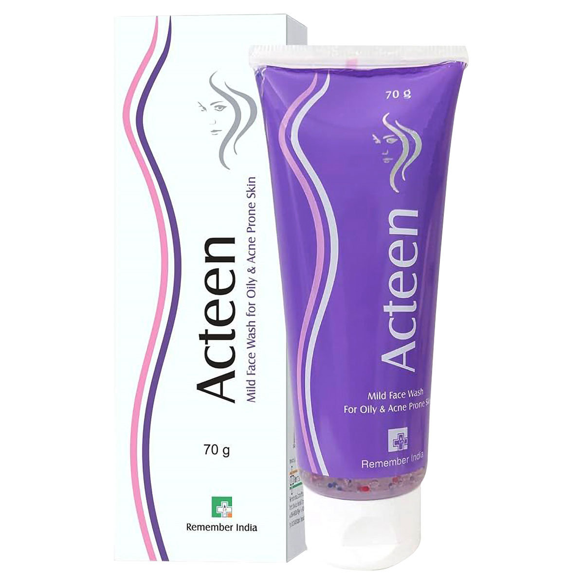 Acteen Face Wash 70 gm | For Oily & Acne Prone Skin, Pack of 1 Acteen Face Wash 70 gm | For Oily & Acne Prone Skin, Pack of 1