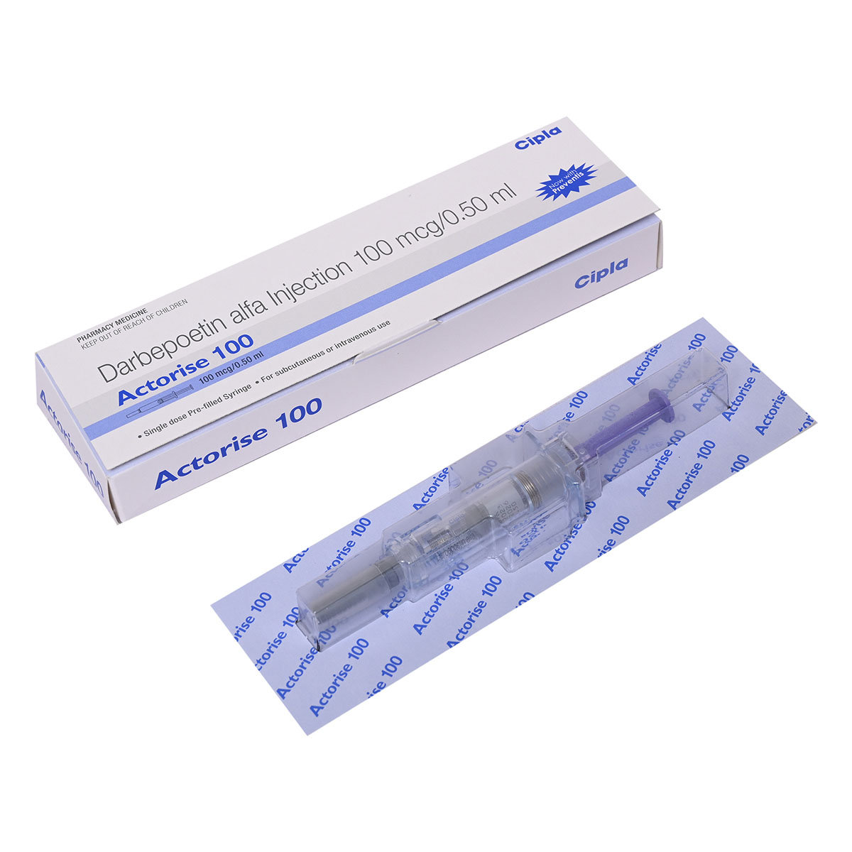 Actorise 100 mcg Injection 1's, Pack of 1 INJECTION Actorise 100 mcg Injection 1's, Pack of 1 INJECTION