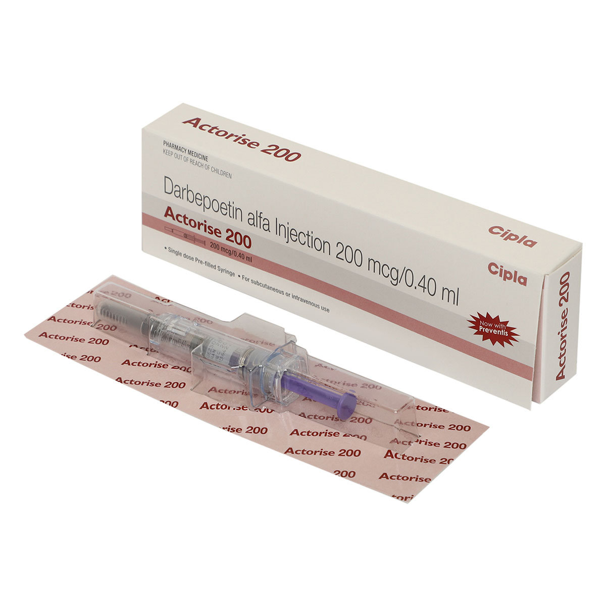 Actorise 200 mcg Injection 1's, Pack of 1 INJECTION Actorise 200 mcg Injection 1's, Pack of 1 INJECTION