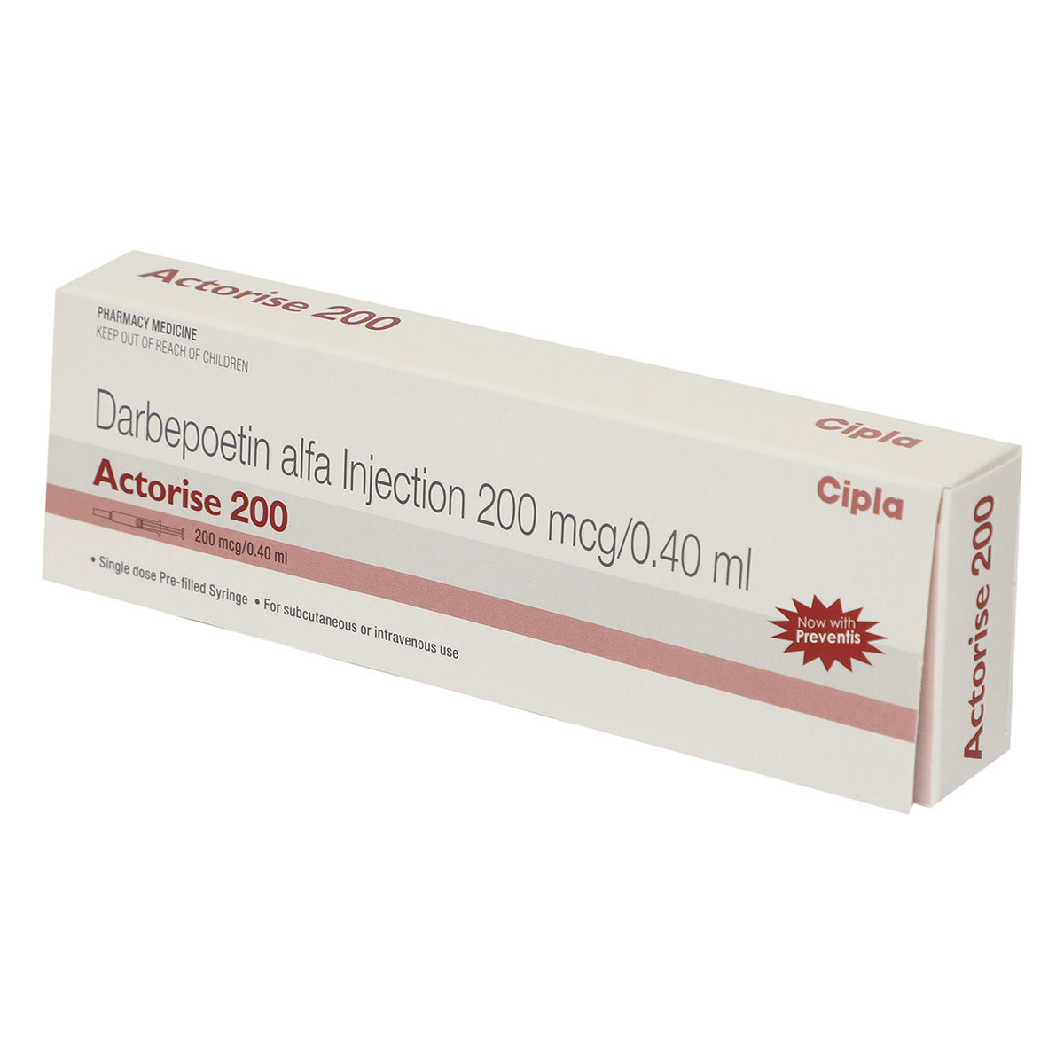 Actorise 200 mcg Injection 1's, Pack of 1 INJECTION Actorise 200 mcg Injection 1's, Pack of 1 INJECTION