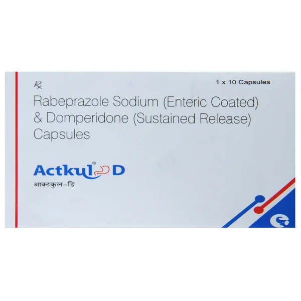 Actkul D 30mg/20mg Capsule 10's