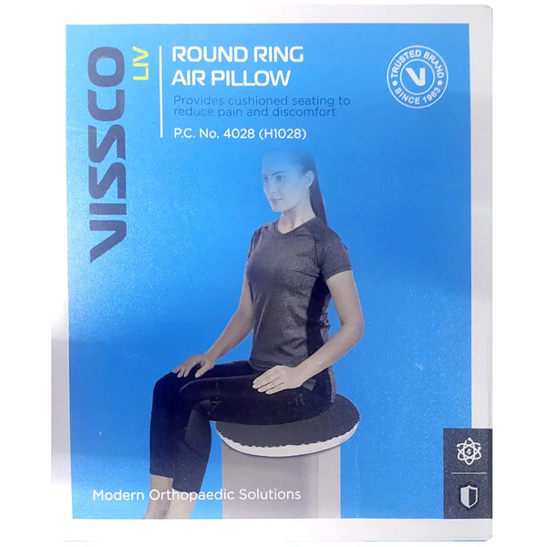 Vissco Activeair Round Ring Pillow Universal H1028, 1 Count, Pack of 1