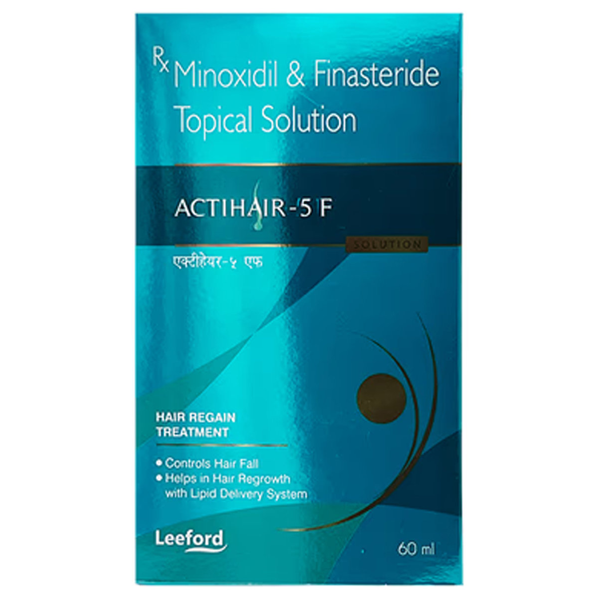 Buy Actihair-5 F Topical Solution 60 ml Online