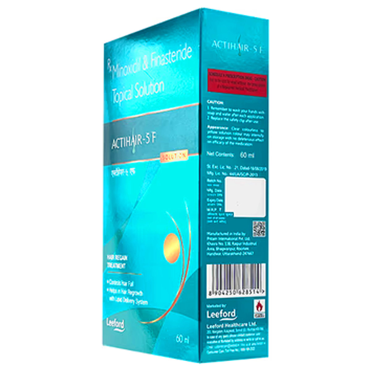 Actihair-5 F Topical Solution 60 ml, Pack of 1 Actihair-5 F Topical Solution 60 ml, Pack of 1