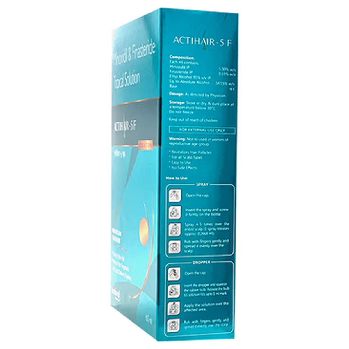 Actihair-5 F Topical Solution 60 ml, Pack of 1 Actihair-5 F Topical Solution 60 ml, Pack of 1
