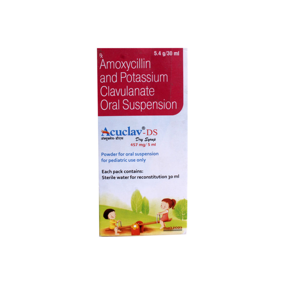 Buy Acuclav DS Syrup 30 ml Online