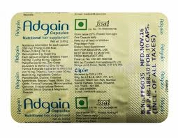 Adgain Capsule 10's, Pack of 10