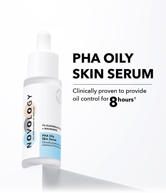 Novology PHA Oily Skin Serum 28 ml | 7% Gluconolactone, Niacinamide | Minimize Oil | For Acne or Oily Skin , All Skin Type, Pack of 1 Novology PHA Oily Skin Serum 28 ml | 7% Gluconolactone, Niacinamide | Minimize Oil | For Acne or Oily Skin , All Skin Type, Pack of 1
