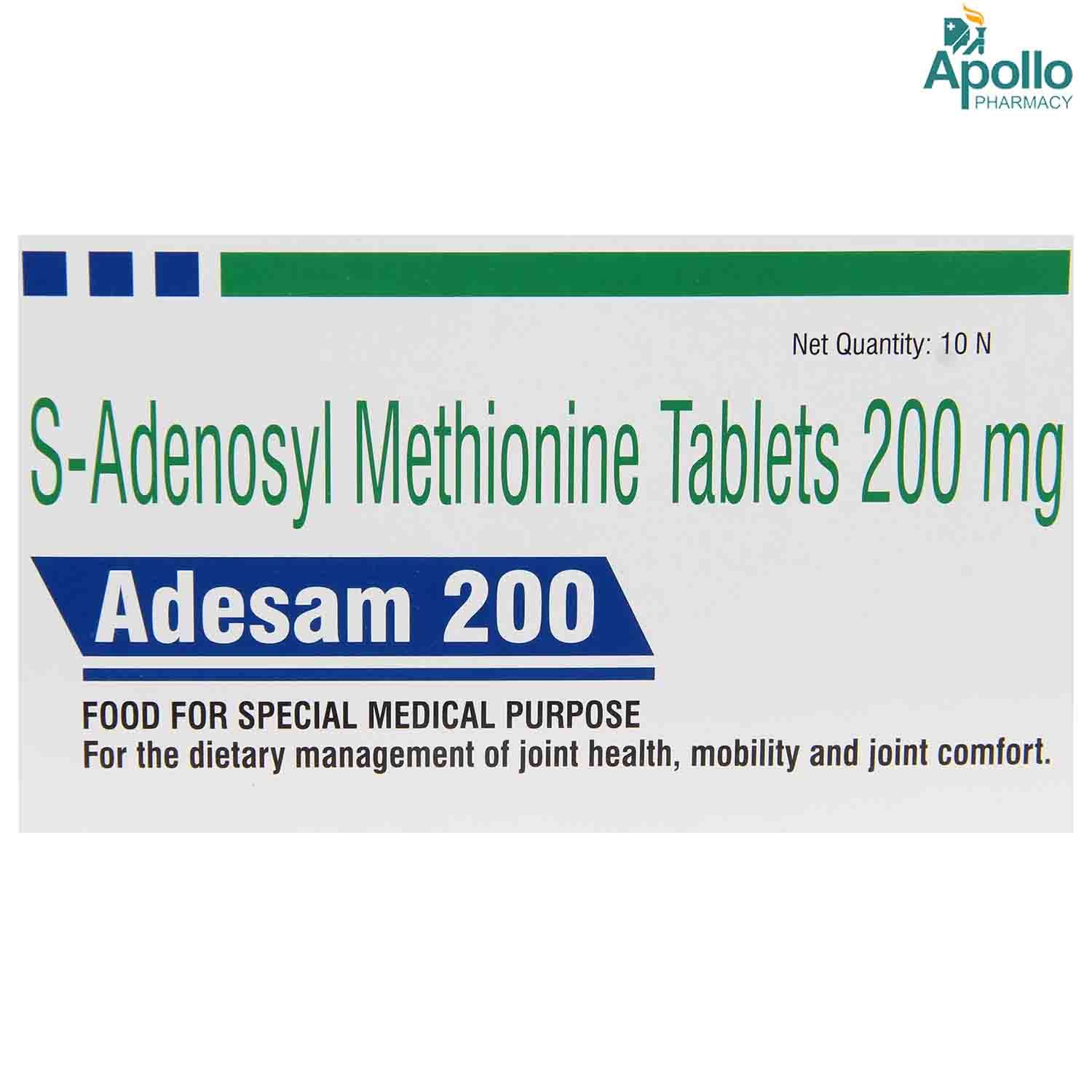 Buy Adesam 200 Tablet 10's Online