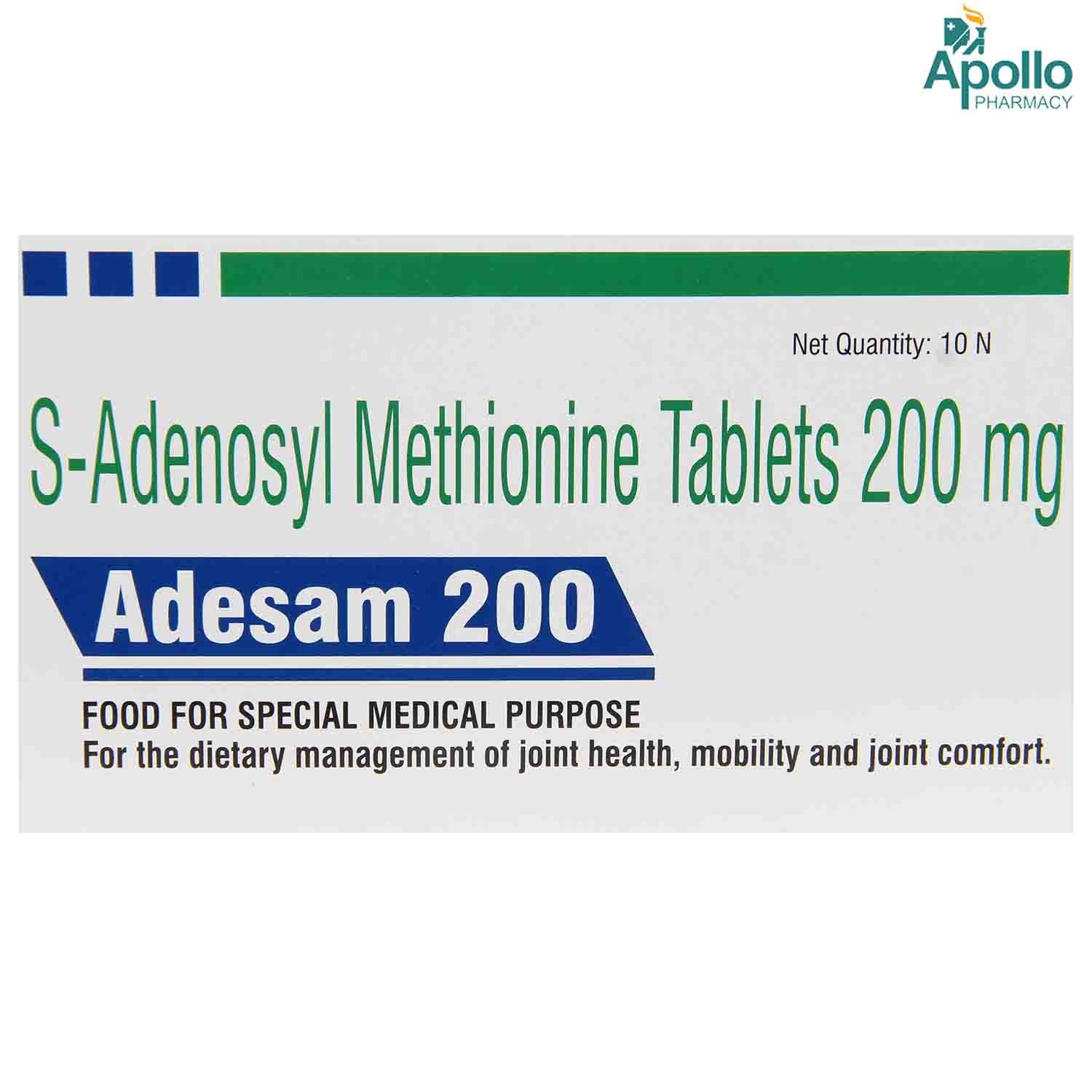 Adesam 200 Tablet 10's, Pack of 10 TABLETS Adesam 200 Tablet 10's, Pack of 10 TABLETS