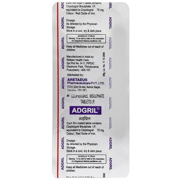 Adgril Tablet 10's