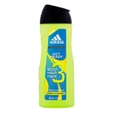 Adidas Get Ready 3 In 1 Body Wash 400 ml | With Citrus Extract | For Body, Hair & Face