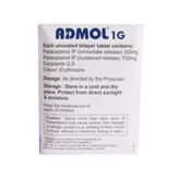 Admol 1G Tablet 10's, Pack of 10 TABLETS