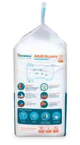 Himalaya Adult Diapers XL, 10 Count, Pack of 1