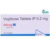 Advog 0.2 Tablet 10's, Pack of 10 TABLETS