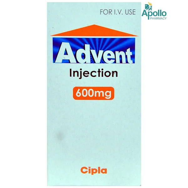 Advent 600 mg Injection 1's