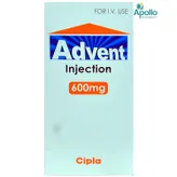 Advent 600 mg Injection 1's, Pack of 1 Injection