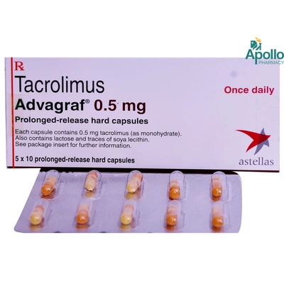 Advagraf 0.5 mg Capsule 10's, Pack of 10 CapsuleS