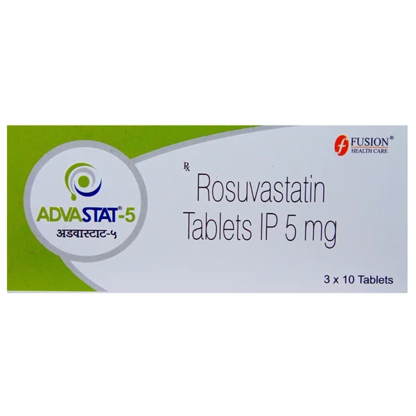 Advastat 5 Tablet 10's