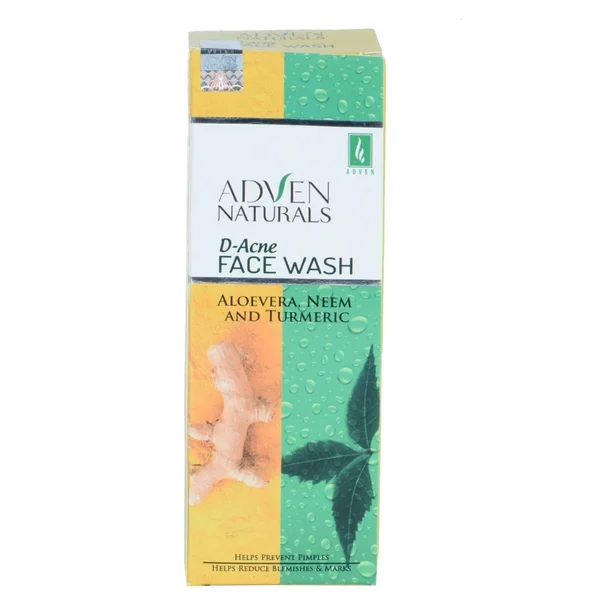 Adven Naturals D-Acne Face Wash, 100 gm, Pack of 1