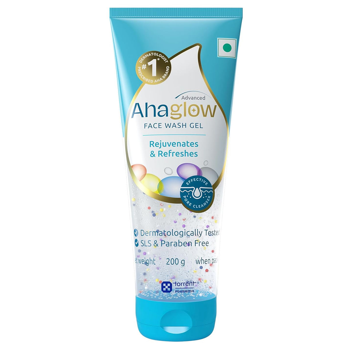 Buy Ahaglow Skin Rejuvenating Face Wash Gel 200 gm | Removes Dead Skin Cells | Rejuventes & Refreshes Online