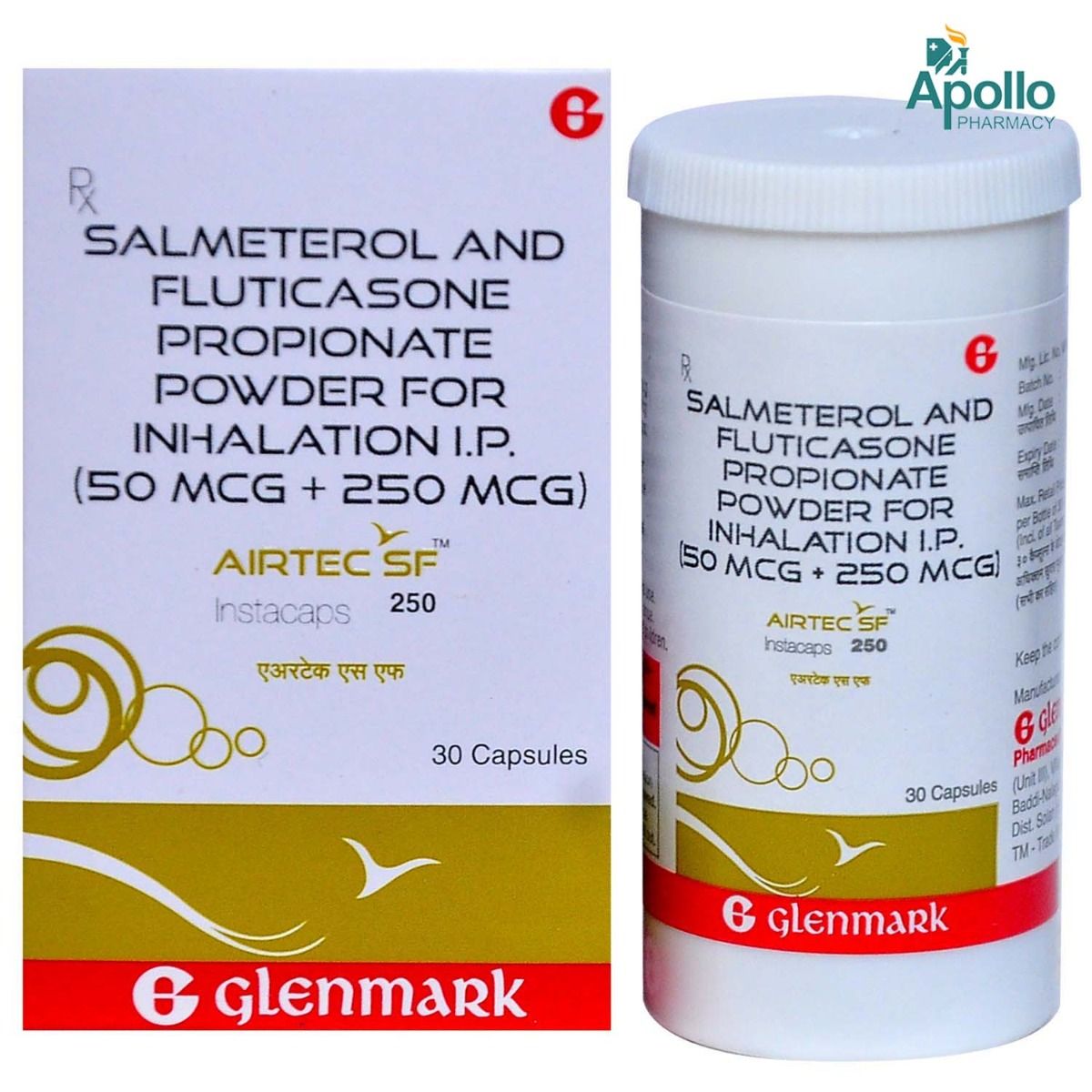 Airtec SF 250 Instacap 30's Price, Uses, Side Effects, Composition ...