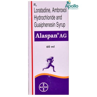 Alaspan AG Syrup 60 ml, Pack of 1 SYRUP