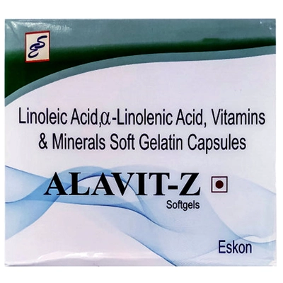 Alavit Z Softgel Capsule 10's, Pack of 10