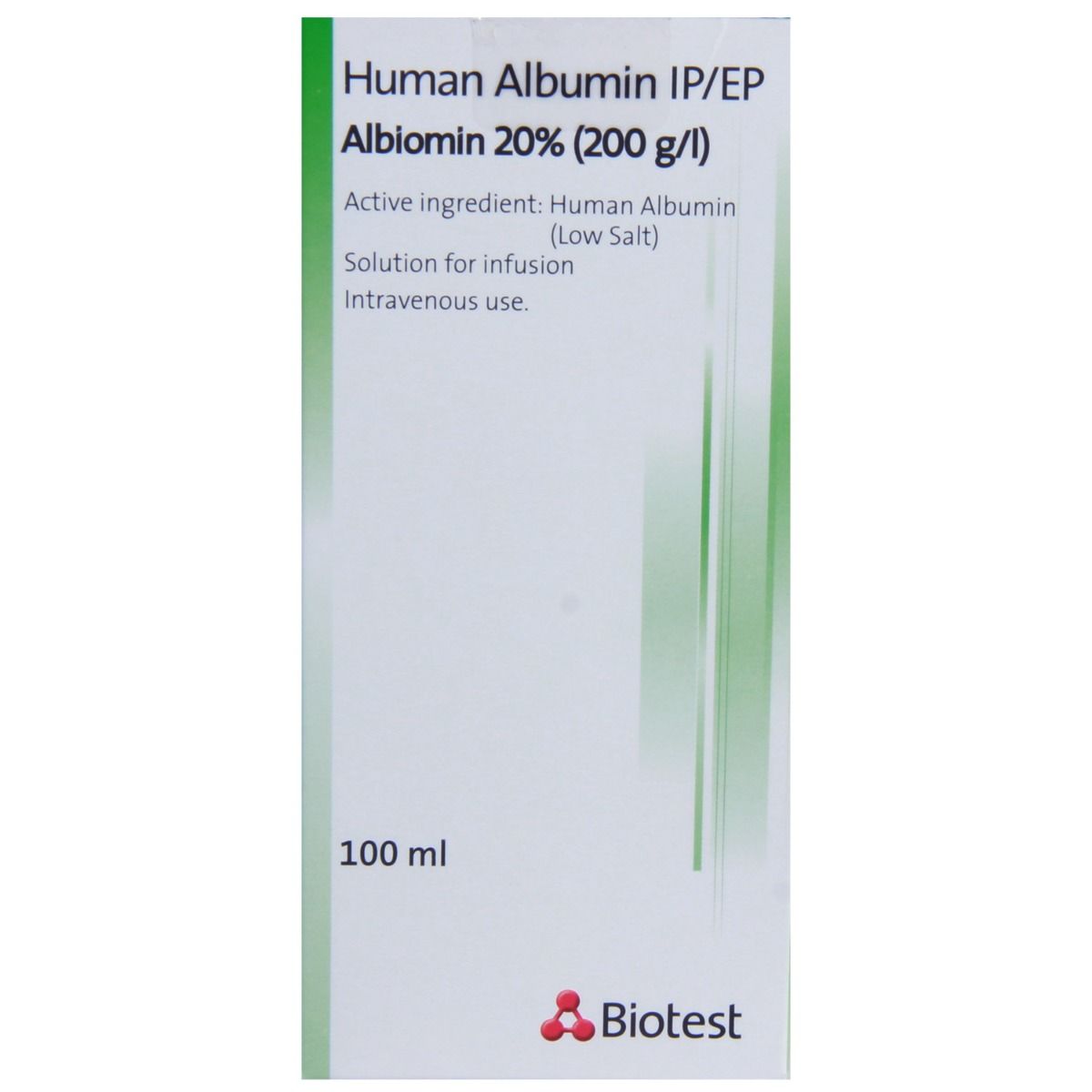 Albiomin 20% Infusion | Uses, Side Effects, Price | Apollo Pharmacy