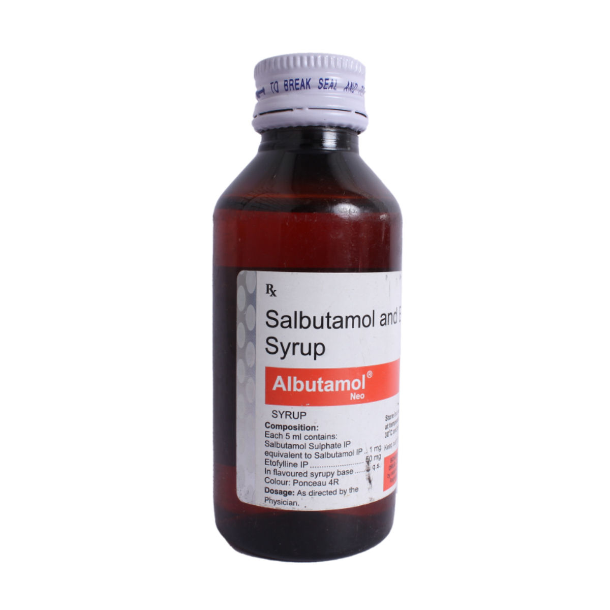 Buy Albutamol Neo Syrup 100 ml Online
