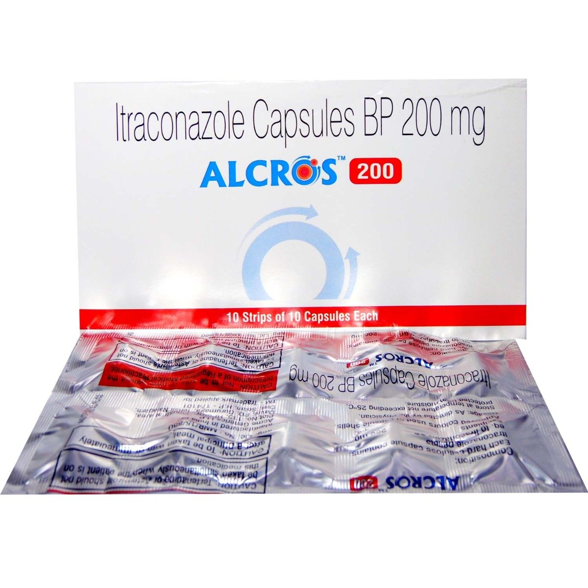 Alcros 200 mg Capsule 10's, Pack of 10 CAPSULES Alcros 200 mg Capsule 10's, Pack of 10 CAPSULES