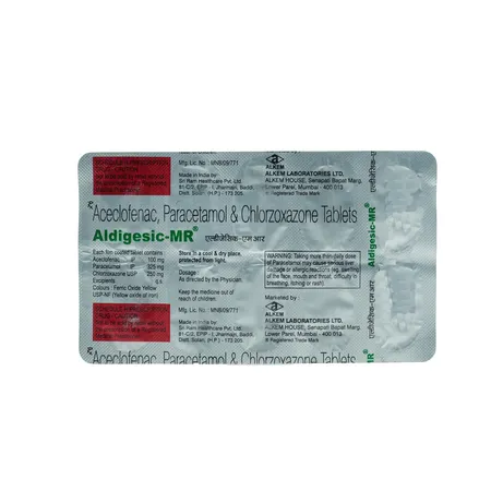 Aldigesic MR Tablet 10's