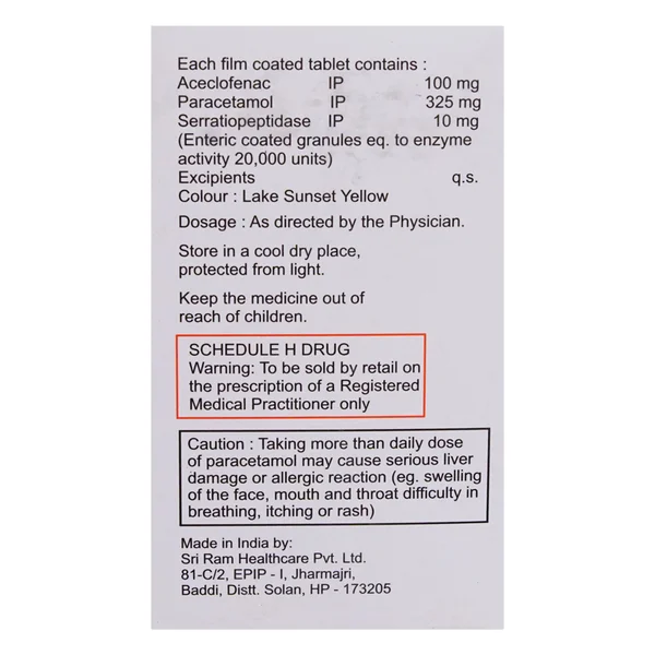 Aldigesic-SP Tablet 10's