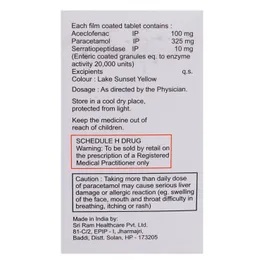 Aldigesic-SP Tablet | Uses, Side Effects, Price | Apollo Pharmacy