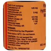 Alex P Syrup 60 ml, Pack of 1 SYRUP