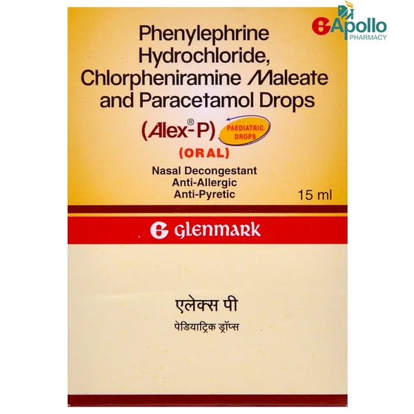 Alex-P Paed Drops 15 ml, Pack of 1