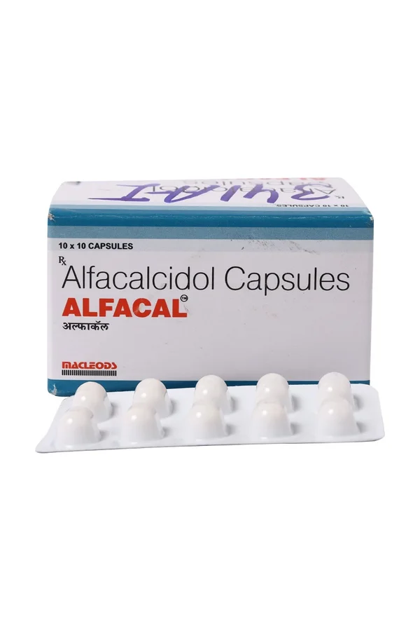 Alfacal 0.25 mcg Capsule 10's, Pack of 10 TabletS